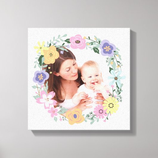 Aangepaste foto  moderne ventilator canvas afdruk (Voorkant)