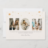 Aangepaste foto Moederdag hou van je mam Kaart (Voorkant)