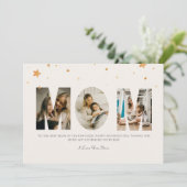 Aangepaste foto Moederdag hou van je mam Kaart (Staand voorkant)