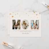 Aangepaste foto Moederdag hou van je mam Kaart (Voorkant / Achterkant in situ)