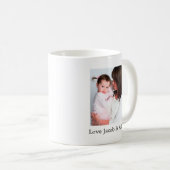 Aangepaste foto-Moederdag Koffiemok (Voorkant rechts)