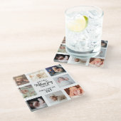 Aangepaste Foto Moederdag Onderzetter Gift (Schuin)