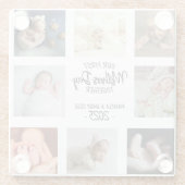 Aangepaste Foto Moederdag Onderzetter Gift (Achterkant)