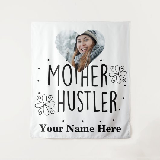 Aangepaste foto Moederkurk Wandkleed (Voorkant)