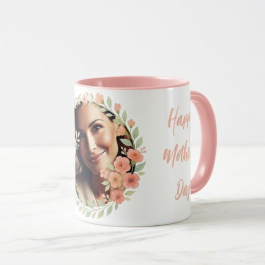 Aangepaste Foto Mok – Happy Moederdag, Beste Mam (Voorkant rechts)