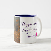 Aangepaste Foto Mok voor Papa - Vaderdag Gift (Voorkant rechts)