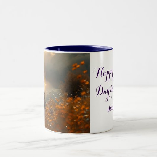 Aangepaste Foto Mok voor Papa - Vaderdag Gift (Center)