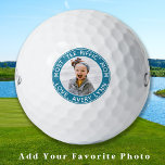 Aangepaste foto MOM gepersonaliseerde trendy moder Golfballen<br><div class="desc">De meeste T-shirt-Riffic mam... Twee van je favoriete dingen, golf en je kind! Verras de moeder en golfliefhebber met deze super schattige foto aangepaste golfballen en bijpassende golf accessoires. Nu kan ze haar kind meenemen terwijl hij 18 holes speelt. Pas deze golfballen aan met de favoriete foto van uw kind....</div>