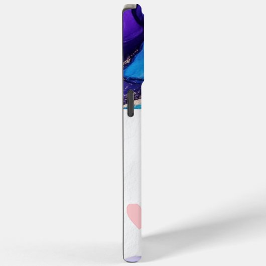 Aangepaste foto Monogram Naam Uw telefoonhoesje Case-Mate iPhone Case (Achterkant / Rechts)