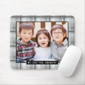 Aangepaste foto-Muismat zonder tijdloze vastleggin Muismat (Met muis)