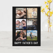 Aangepaste foto Multi Afbeelding Collage Vaders Da Kaart (Gele Bloem)