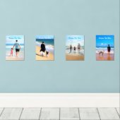 Aangepaste foto muur kunst instellen van uw foto's muurkunst sets (Houten vloer)