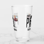 Aangepaste foto, naam en jaar doctoraat glas (Links)