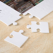 Aangepaste foto, naam en jaar doctoraat legpuzzel (Zijkant)