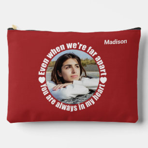 Aangepaste foto & naam Far Apart Love Etui