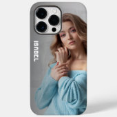 Aangepaste foto & naam iPhone 14 Pro Max telefoon Case-Mate iPhone Case (Achterkant)