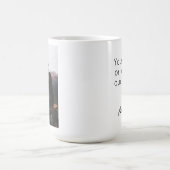 Aangepaste Foto & Naam Mok, Valentijn's Gift voor  Koffiemok (Center)