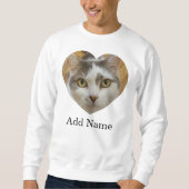 Aangepaste foto-naam van de familie van het huisdi trui (Voorkant)