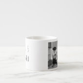 Aangepaste Foto & Naam voor Oma Gift Espresso Kop (Voorkant)