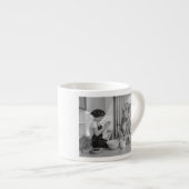 Aangepaste Foto & Naam voor Oma Gift Espresso Kop (Voorkant rechts)