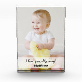 Aangepaste foto naam waar ik van hou, mama (Voorkant)