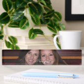 Aangepaste foto naambordje