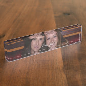 Aangepaste foto naambordje (Zijkant)