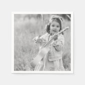 Aangepaste foto Napkins Servet (Voorkant)