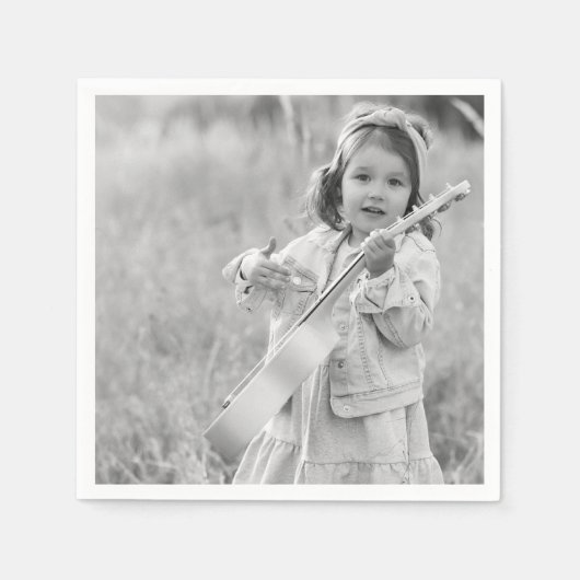 Aangepaste foto Napkins Servet (Voorkant)