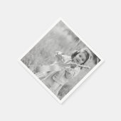 Aangepaste foto Napkins Servet (Hoek)