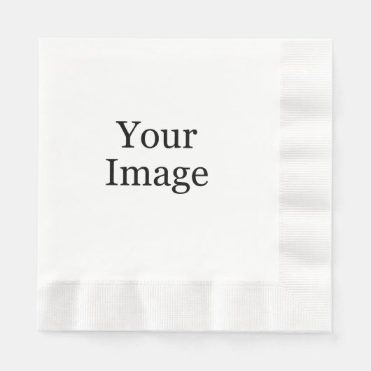 Aangepaste foto Napkins Servet (Voorkant)