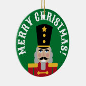 Aangepaste foto notenkraker kerstboom ornament (Rechts)