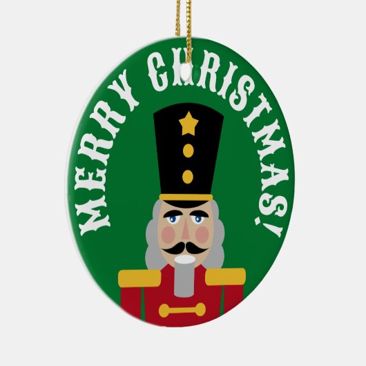 Aangepaste foto notenkraker kerstboom ornament (Rechts)