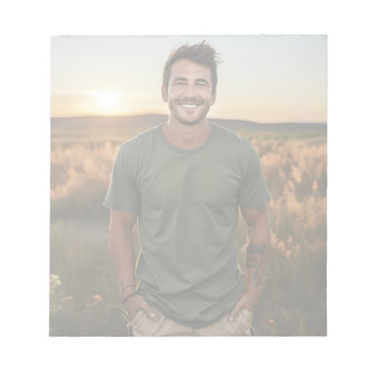 Aangepaste foto-notitieblok notitieblok (Voorkant)