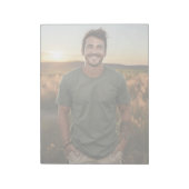 Aangepaste foto-notitieblok notitieblok (Linkerzijde)