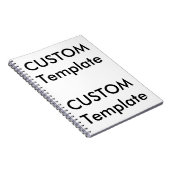 Aangepaste foto Notitieboek 80 pagina's 6,5" x 8,7 (Rechterzijde)