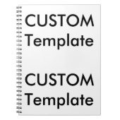 Aangepaste foto Notitieboek 80 pagina's 6,5" x 8,7 (Voorkant)