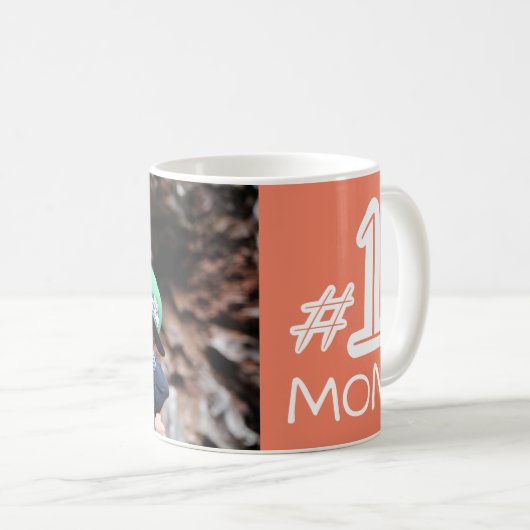 Aangepaste foto nr. 1 Mok voor pekroze koffie bij  (Voorkant rechts)