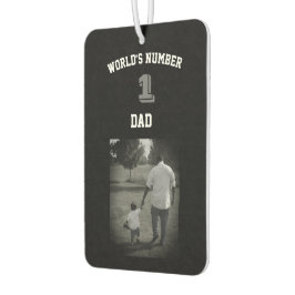 Aangepaste foto nummer één vader opa oom luchtverfrisser