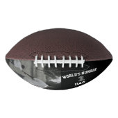Aangepaste foto nummer één vader vader opa american football (Voorkant)