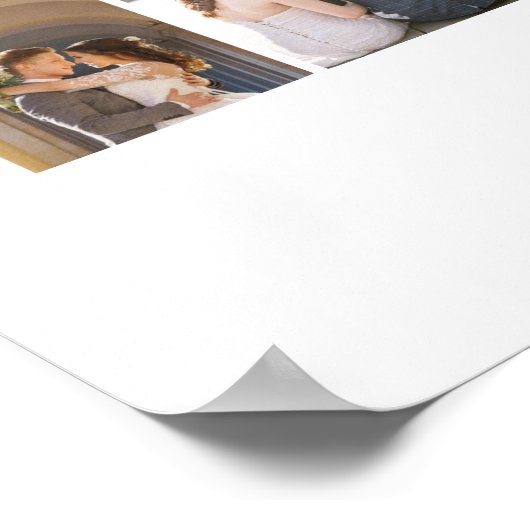 Aangepaste foto nummer Lijsten 2e jaar Jubileum Poster (Hoek)