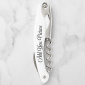 Aangepaste Foto Ober's Kurkentrekker (Achterkant)