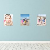 Aangepaste foto of kunstwerk muurkunst sets (Houten vloer)