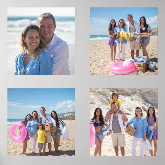 Aangepaste foto of kunstwerk muurkunst sets (Voorkant)