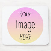Aangepaste foto of Logo-Muismat – gepersonaliseerd Muismat (Voorkant)