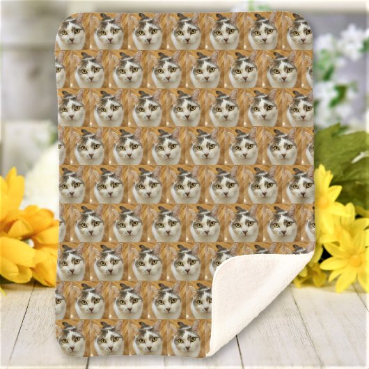 Aangepaste foto of persoonlijke foto's sherpa deken