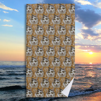 Aangepaste foto of persoonlijke foto's strandlaken