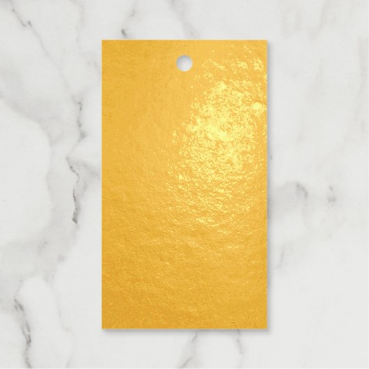 Aangepaste foto of Solid Gold naar en van Cadeaulabels (Voorkant)
