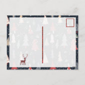 Aangepaste foto Oh Deer wat een jaar 2020 Kerstmis Feestdagenkaart (Achterkant)