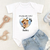 Aangepaste foto om mijn hond te ontmoeten romper